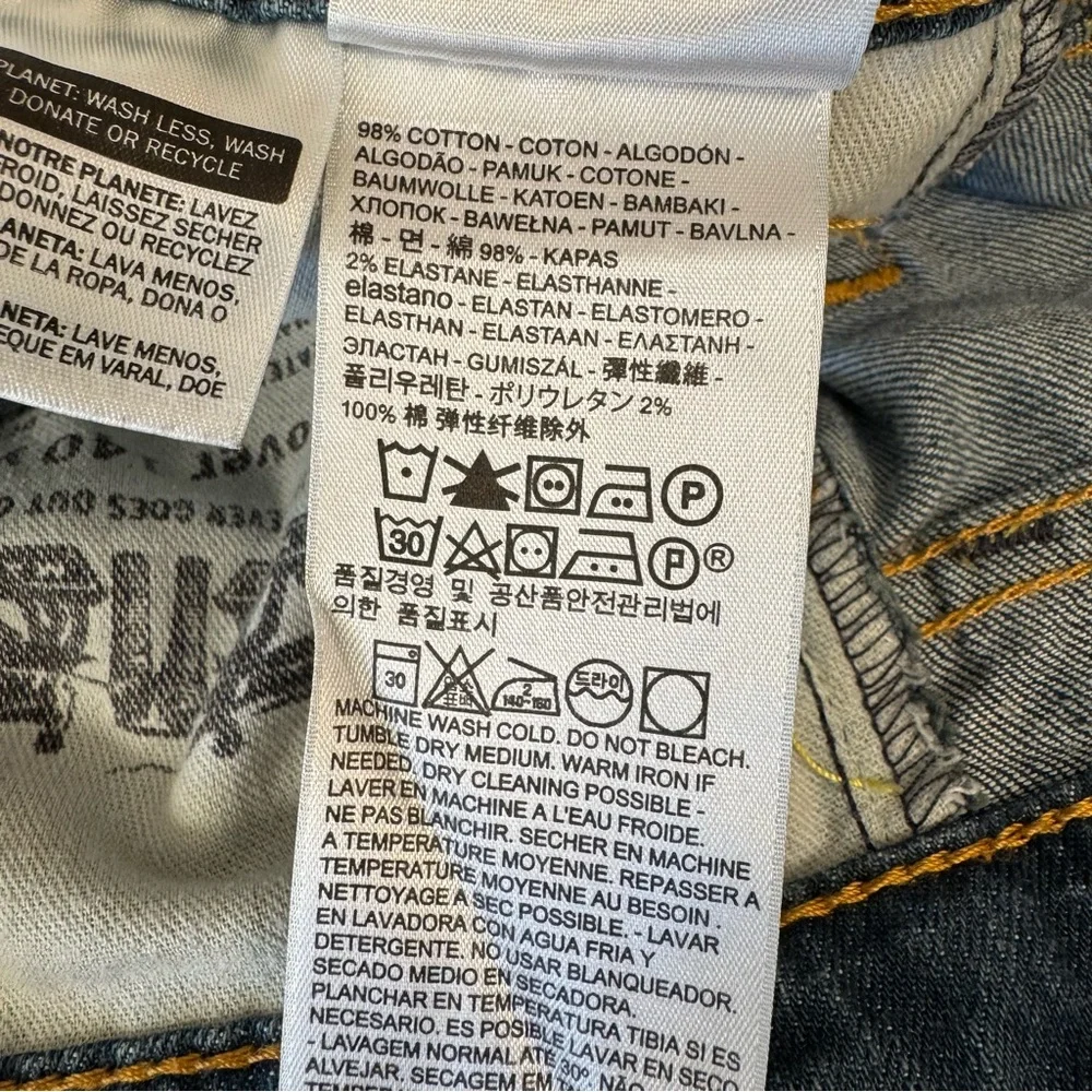 Levi’s 511 Jeans Mens Blue 29 x 32 Straight Leg Zip‎ Closure Denim
